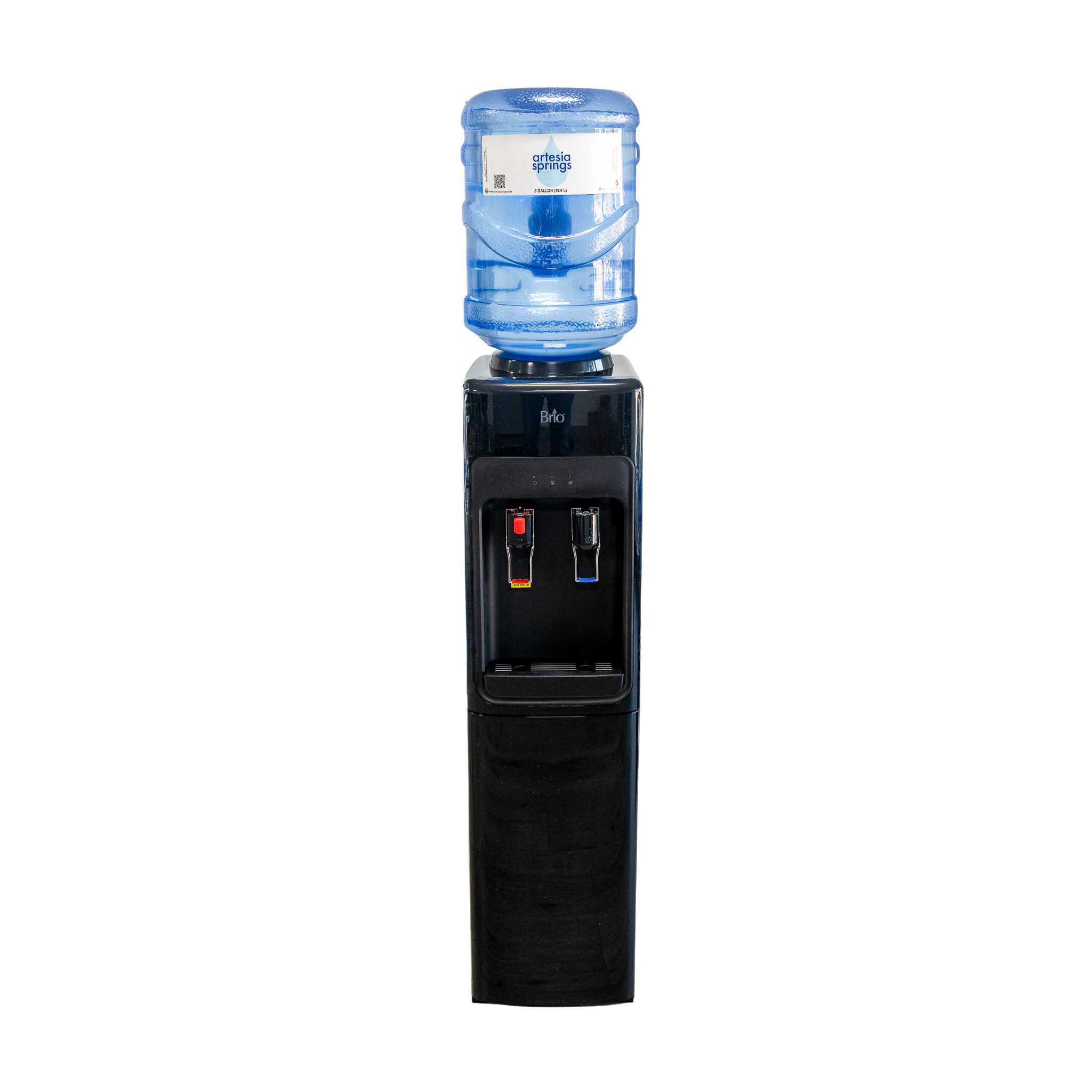 Brio Water Dispenser — Top-Load Black